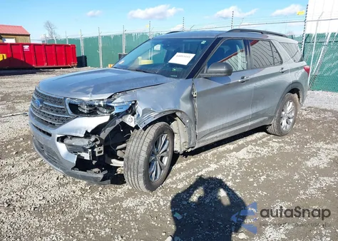 2022 Ford Explorer Xlt from USA, damaged, VIN 1FMSK8DH1NGC09548